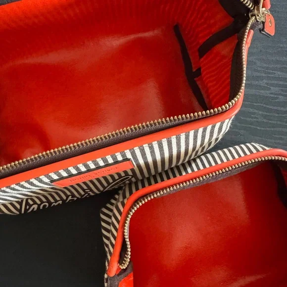 Henri Bendel Striped Canvas Dopp Kit Set - Picture 8 of 9